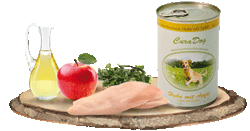 CuraDog Huhn mit Apfel Foto von CuraDog Huhn mit Apfel
