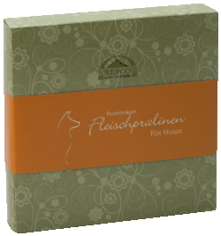 Fleischpralinen Pouletmägen Foto von Fleischpralinen Pouletmägen